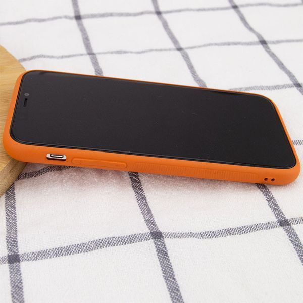 Шкіряний чохол Xshield для Apple iPhone 13 Pro (6.1") Помаранчевий / Apricot 240961 фото