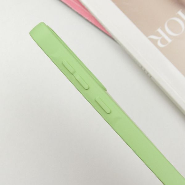 Чохол TPU GETMAN Liquid Silk Full Camera для Samsung Galaxy S23 FE Зелений / Pistachio 340649 фото