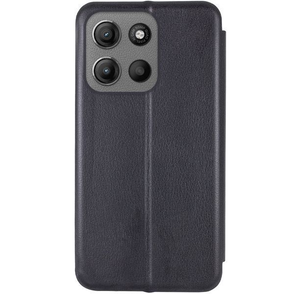 Шкіряний чохол-книжка Classy для Motorola Moto G15 4G Чорний 377810 фото