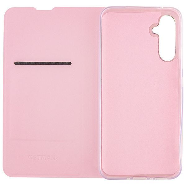 Шкіряний чохол книжка GETMAN Elegant (PU) для Samsung Galaxy A54 5G Рожевий 269594 фото
