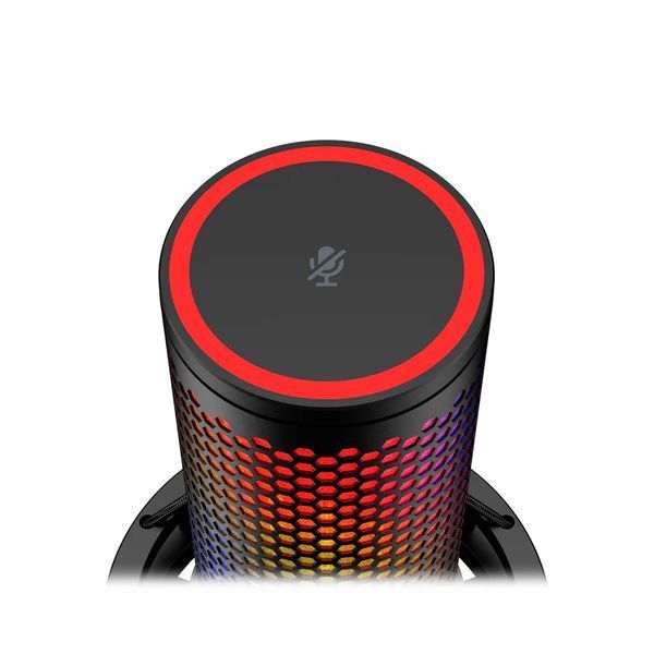 Мікрофон геймінговий HyperX QuadCast 2 S, Omni/Uni/Bi, USB-A, 3м, NGenuity, RGB, чорний (9A273AA) 367010 фото