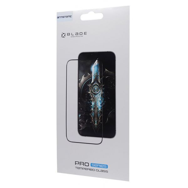 Захисне скло IPhone XS Max/11 Pro Max BLADE ANTISTATIC Series Full Glue black 331538 фото