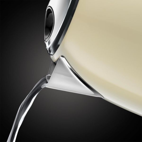 Електрочайник Russell Hobbs Colours Plus Mini 1л, метал, бежево-чорний (24994-70) 364122 фото