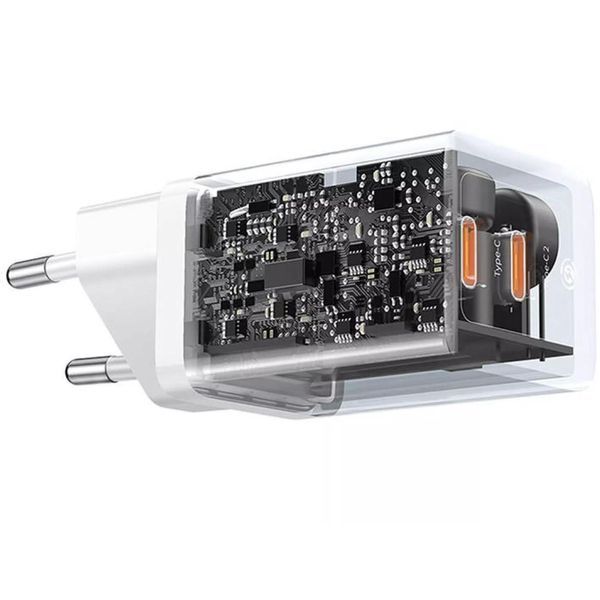 Зарядний Пристрій Baseus GaN5 Pro 40W Wall charger 2Type-C (CCGP180102) White 282226 фото