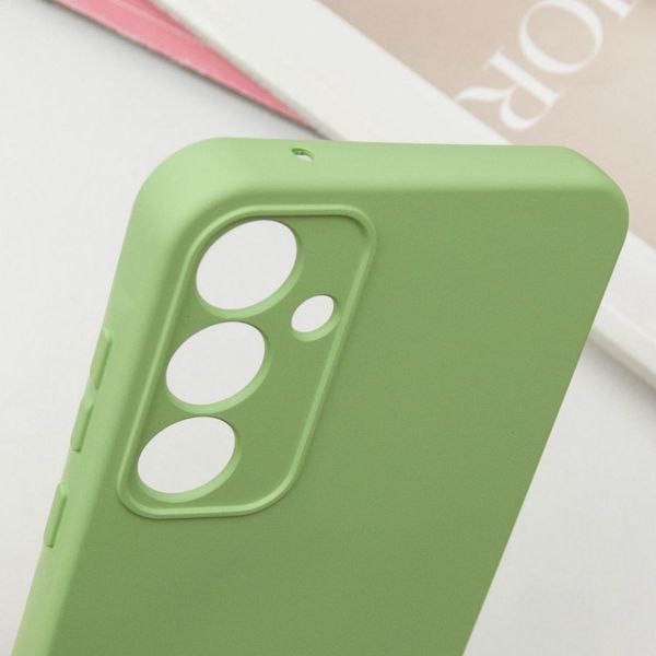 Чохол TPU GETMAN Liquid Silk Full Camera для Samsung Galaxy S23 FE Зелений / Pistachio 340649 фото