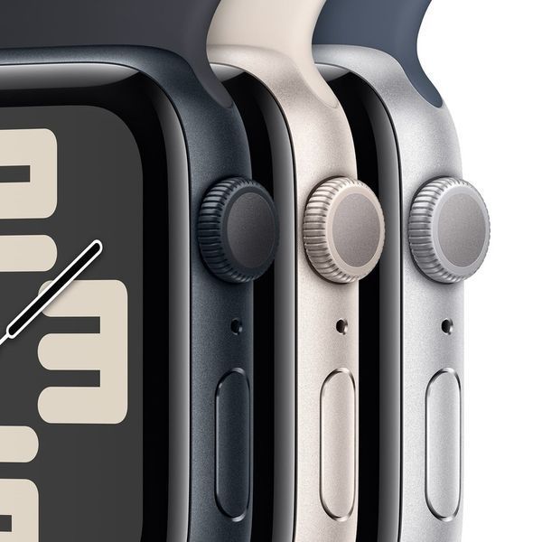 Смарт-годинник Apple Watch SE2 2023 44mm GPS + LTE Midnight Aluminum Case With Midnight Sport Band M/L MRH73 280685 фото