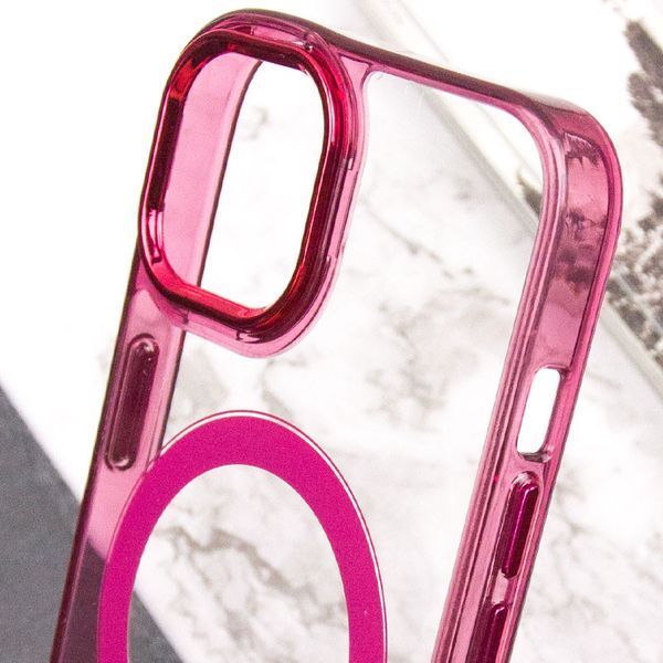Чохол TPU Iris with MagSafe для Apple iPhone 12 Pro Max (6.7") Бордовий 272104 фото