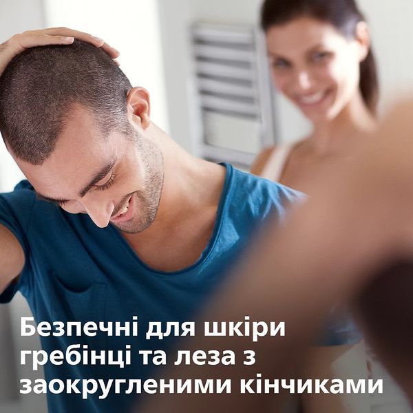 Машинка для стриження Philips, акум., роторний мотор, сталь, сріблястий (QC5130/15) 371830 фото