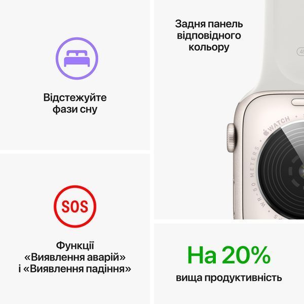 Смарт-годинник Apple Watch SE2 GPS 40mm Midnight Aluminium Case With Sport Band M/L MR9Y3 278741 фото