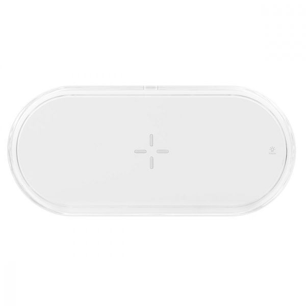 Нічник із Бездротовою Зарядкою Proove Glow 1200mAh (PLPG00102002) White 324811 фото