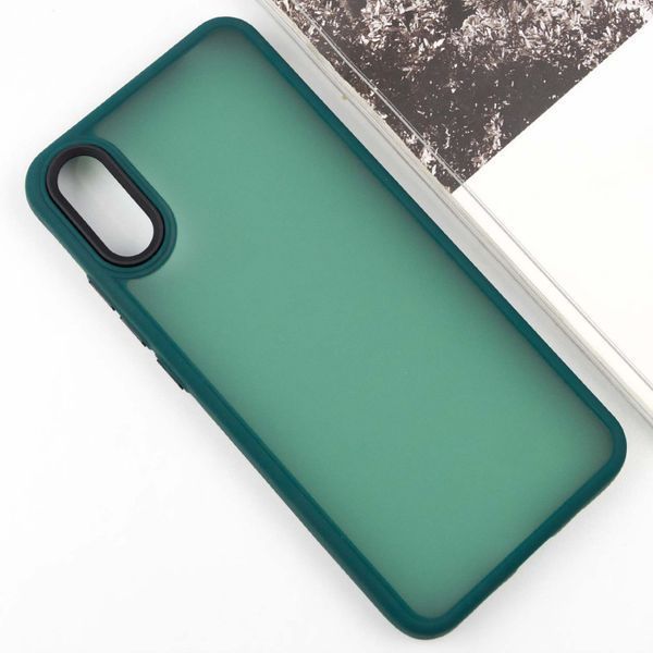 Чохол TPU+PC Lyon Frosted для Xiaomi Redmi 9A Green 282040 фото
