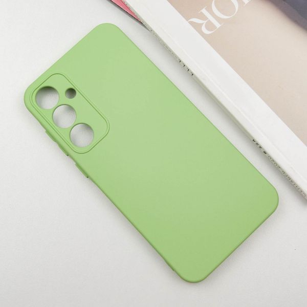 Чохол TPU GETMAN Liquid Silk Full Camera для Samsung Galaxy S23 FE Зелений / Pistachio 340649 фото