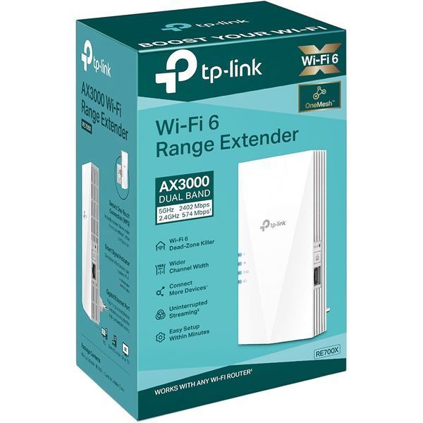 Підсилювач сигналу для Mesh системи, RE700X TP-LINK 358905 фото