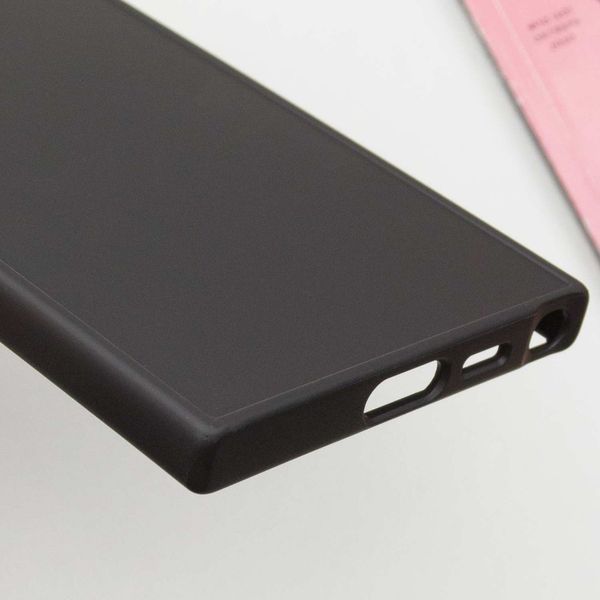TPU чохол Bonbon Metal Style для Samsung Galaxy S24 Ultra Чорний / Black 284980 фото