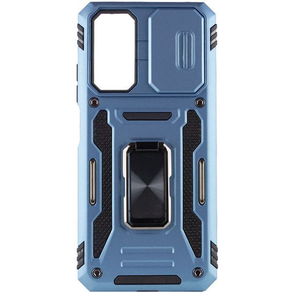 Ударостійкий чохол Camshield Army Ring для Xiaomi Redmi Note 11 (Global) / Note 11S / Note 12S Блакитний / Light Blue 256158 фото