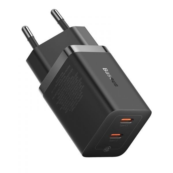 Зарядний Пристрій Baseus GaN5 Pro 40W Wall charger 2Type-C (CCGP180102) White 282226 фото