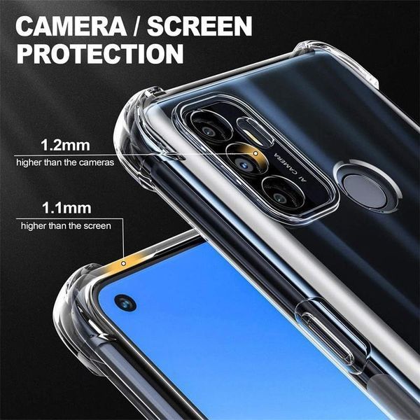 TPU чохол GETMAN Ease logo посилені кути Full Camera для Oppo A53 / A32 / A33 Безбарвний (прозорий) 295159 фото