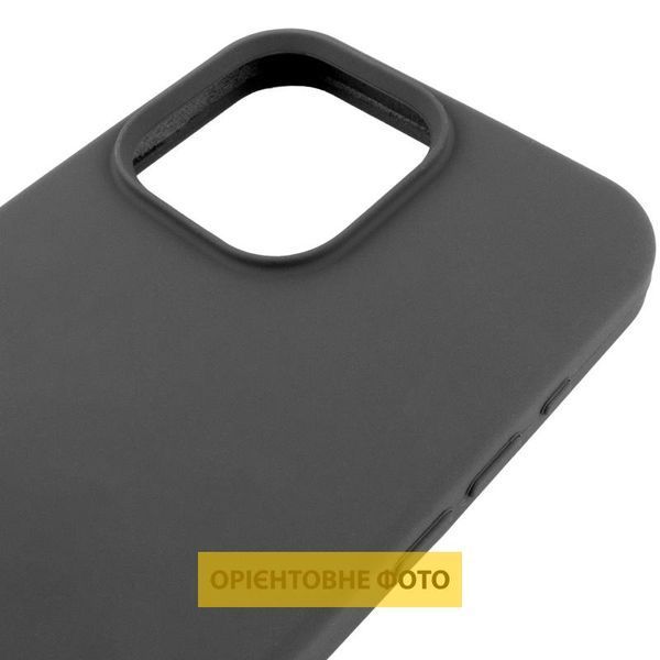 Чохол Silicone Case (AA) Logo with MagSafe для Apple iPhone 17 (6.3") Сірий / Dark Gray 393001 фото