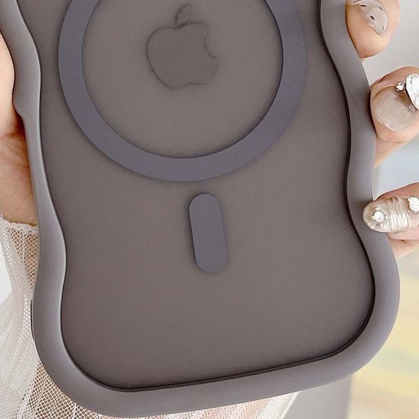 Чохол TPU+PC Undine with MagSafe для Apple iPhone 15 (6.1") Grey 355328 фото