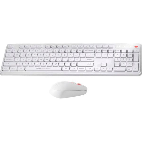Бездротова клавіатура та миша Xiaomi MiiiW POP Combo Gen 3 (MW24PB03) White 354786 фото