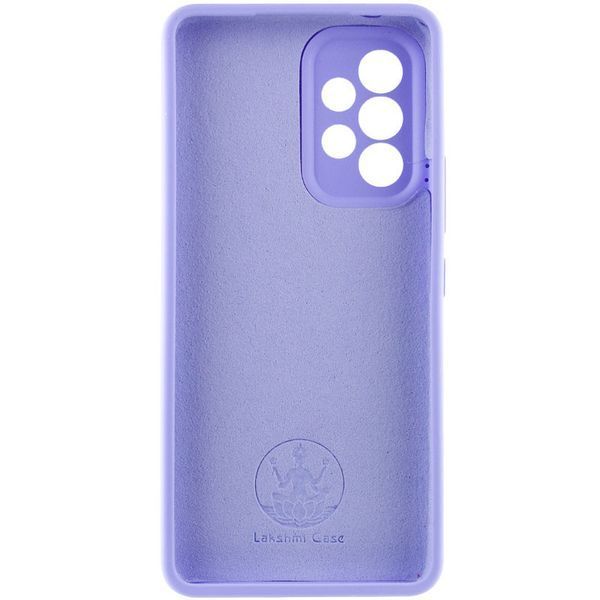 Чохол Silicone Cover Lakshmi Full Camera (AAA) для Samsung Galaxy A33 5G Бузковий / Dasheen 271864 фото