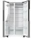 Холодильник SBS Gorenje, 179х70х92см, 2 двері, 376(190)л, А++, NF+, Інв., Зона св-ті, диспенсер, генератор льоду, Зовн. Диспл, нерж (NRR9185ESXL1) 374886 фото 3