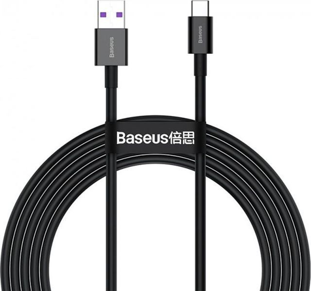 Кабель Baseus Superior Series Type-C 66W (CATYS-A01) Black 2m 246371 фото