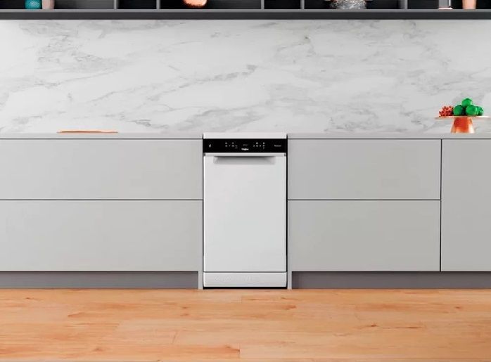 Посудомийна машина Whirlpool , 10компл., A++, 45см, білий (WSFO3O23PF) 374420 фото