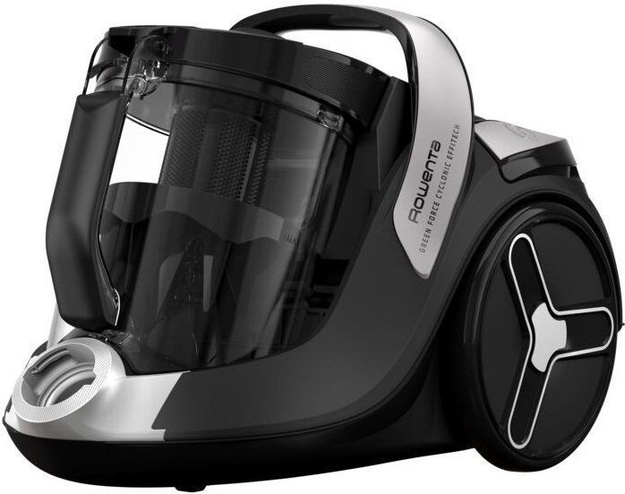 Пилосос Rowenta контейнерний Green Force Cyclnic Effitech+, 500Вт, конт пил -2.5л, НЕРА, чорний (RO7C66EA) 374986 фото