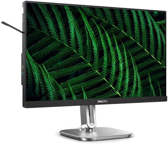 Монiтор TFT PHILIPS 23.8" 24B2G5200/00 IPS FHD 300nit VGA HDMI DP USB Pivot Black 349986 фото