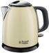 Електрочайник Russell Hobbs Colours Plus Mini 1л, метал, бежево-чорний (24994-70) 364122 фото 1