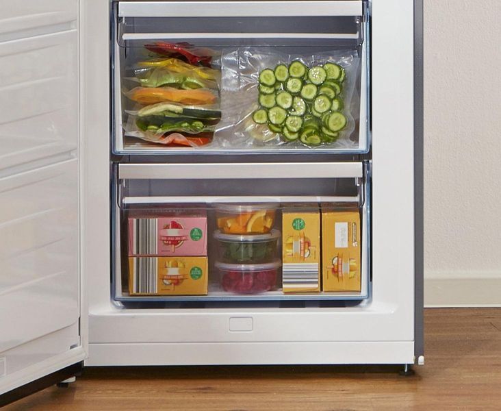 Морозильна камера Gorenje, 185.5x59.5х66.3, 280л, 1дв., A++, NF, диспл зовн., інвертор, білий (FN619EAW6) 376063 фото