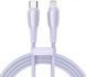 Кабель Essager Rainbow Type C to Lightning 3A Fast Charging USB Cable 1m (EXCTL-CH05) Purple 314589 фото 2