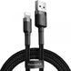 Кабель Baseus Cafule for lightning 1.5A 2M (CALKLF-CG1) Gray\Black 165728 фото 2