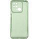 Чохол TPU Starfall Clear для Xiaomi Redmi 10C Зелений 272763 фото 3