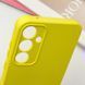 Чохол TPU GETMAN Liquid Silk Full Camera для Samsung Galaxy S24+ Жовтий / Flash 397603 фото 5