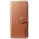 Шкіряний чохол книжка GETMAN Gallant (PU) для Xiaomi Redmi 9A Коричневий 200607 фото 1