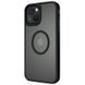 TPU+PC чохол Metal Buttons with MagSafe для Apple iPhone 13 (6.1") Чорний 250409 фото 2