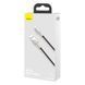 Кабель Baseus Cafule Metal Lightning 2.4A 1 М (CALJK-A02) White 252220 фото 8