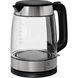 Електрочайник Electrolux 1.7л, Strix, скло, сріблясто-чорний (E4GK1-4GB) 369668 фото 1