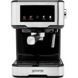 Кавоварка Gorenje ріжкова 1.5л, мелена, ручний капучинатор, нерж (ESCM15CD) 368972 фото 1
