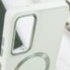 TPU чохол Bonbon Metal Style with MagSafe для Samsung Galaxy S24+ Білий / White 283978 фото 5