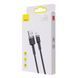 Кабель Baseus Cafule for lightning 1.5A 2M (CALKLF-CG1) Gray\Black 165728 фото 15