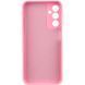 Чохол TPU GETMAN Liquid Silk Full Camera для Samsung Galaxy A14 4G/5G Рожевий / Pink 397553 фото 3