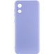 Чохол Silicone Cover Lakshmi Full Camera (A) для Samsung Galaxy A03 Core Бузковий / Dasheen 248683 фото 1