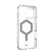 Чохол UAG для iPhone 16 Pro Max, Plyo Magsafe, Ice/Silver (114481114333) 362517 фото 5
