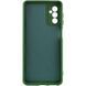 Чохол TPU GETMAN Liquid Silk Full Camera для Samsung Galaxy M34 5G Зелений / Dark green 397140 фото 2