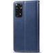 Шкіряний чохол книжка GETMAN Gallant (PU) для Xiaomi Redmi Note 11 (Global) / Note 11S Синій 253396 фото 3