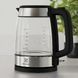 Електрочайник Electrolux 1.7л, Strix, скло, сріблясто-чорний (E4GK1-4GB) 369668 фото 2
