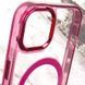 Чохол TPU Iris with MagSafe для Apple iPhone 12 Pro Max (6.7") Бордовий 272104 фото 6